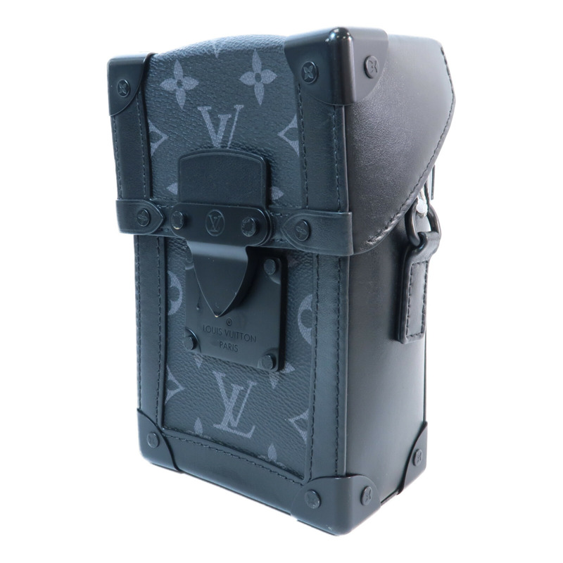 LOUIS VUITTON Monogram Eclipse Vertical Trunk肩背袋-2