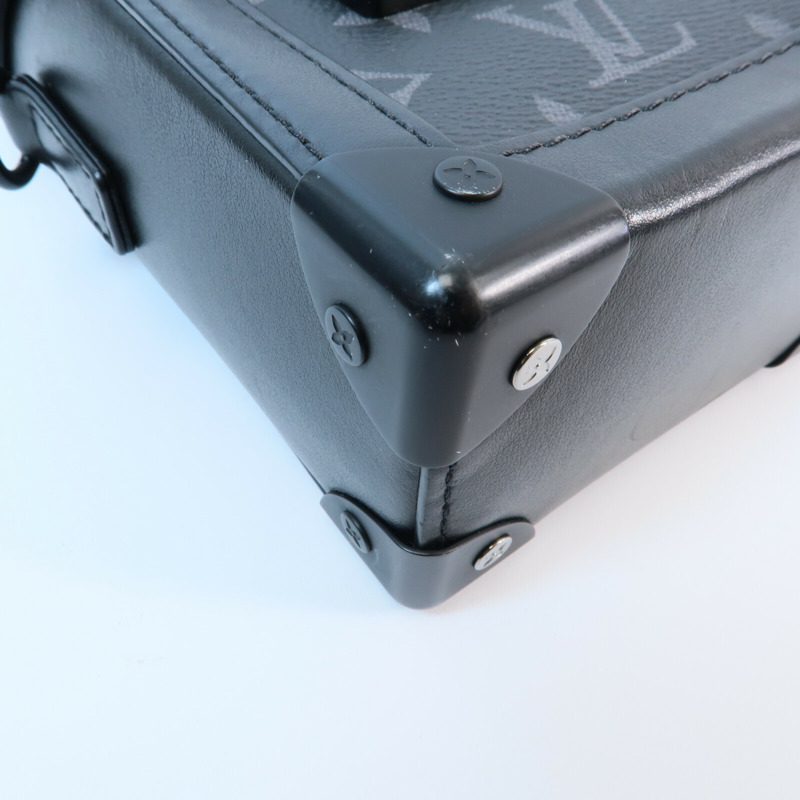 LOUIS VUITTON Monogram Eclipse Vertical Trunk肩背袋-7