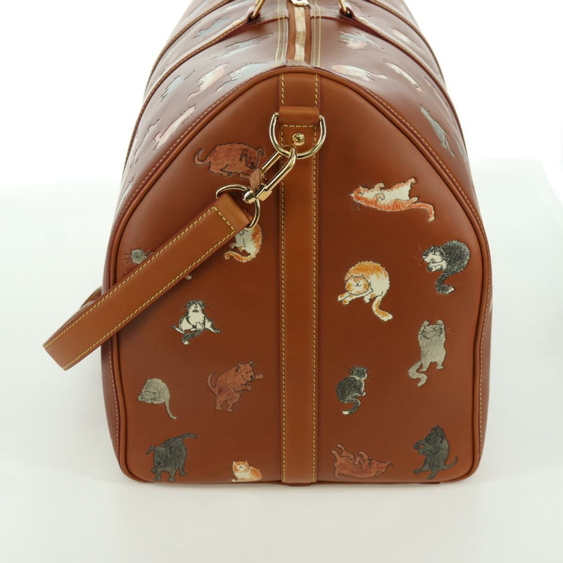 【日本直送】路易威登 Catgram Keepall Bandouliere 55 旅行包，皮革材質，貨號 M52951，LV 正品，編號 156736SM-2