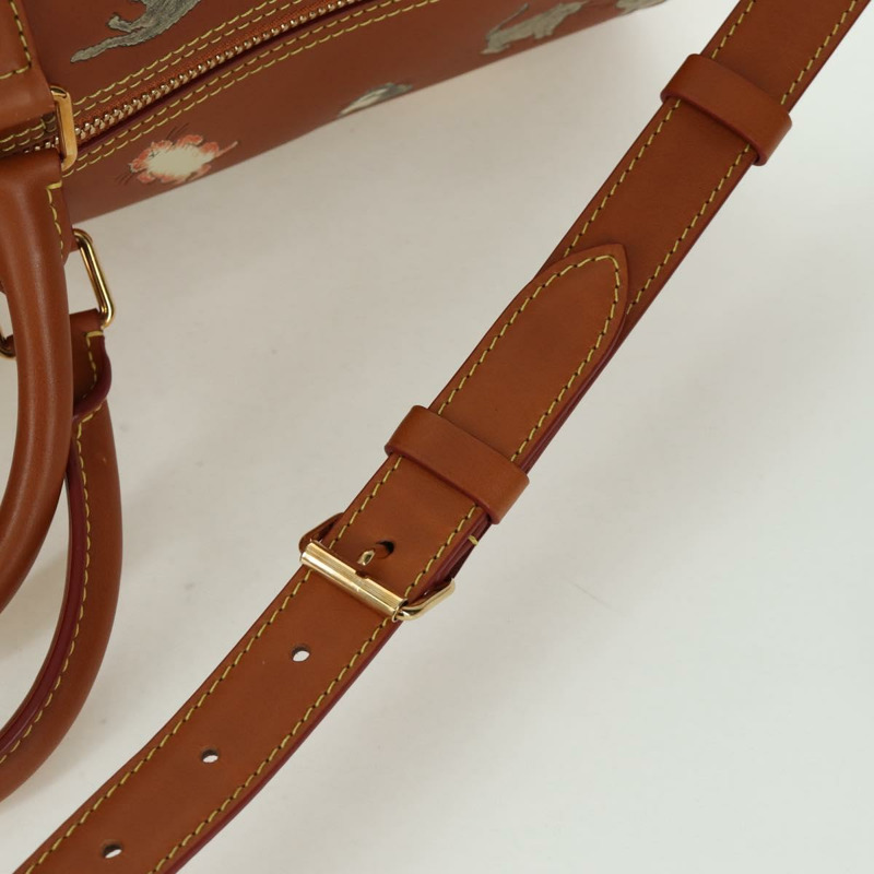 【日本直送】路易威登 Catgram Keepall Bandouliere 55 旅行包，皮革材質，貨號 M52951，LV 正品，編號 156736SM-15