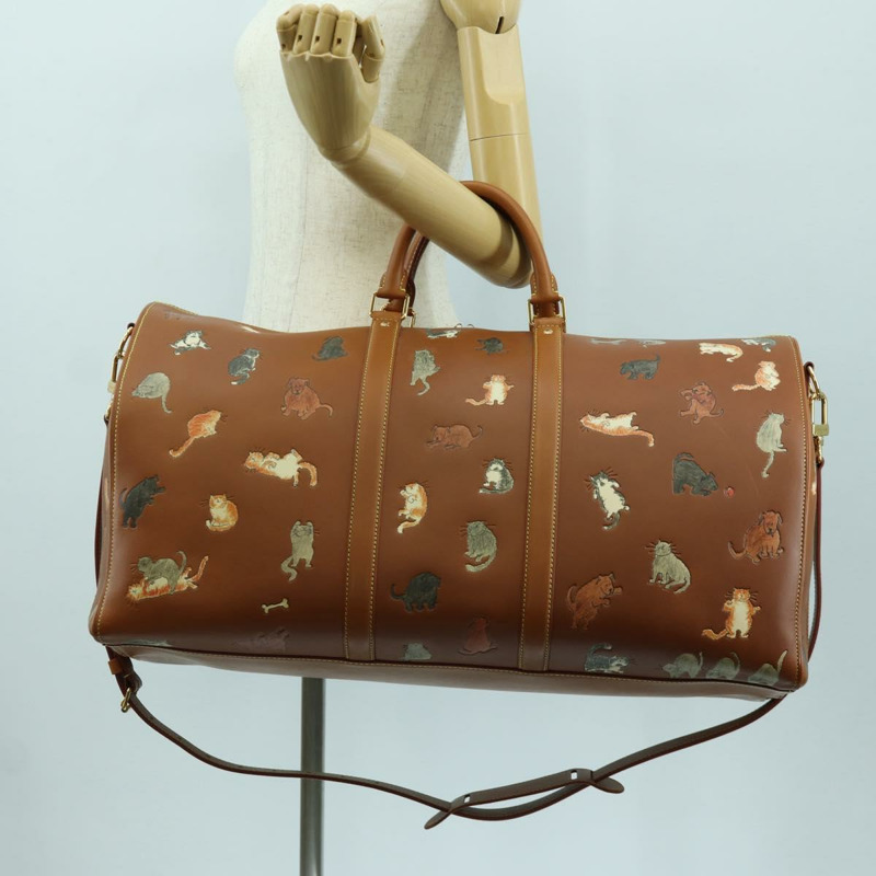 【日本直送】路易威登 Catgram Keepall Bandouliere 55 旅行包，皮革材質，貨號 M52951，LV 正品，編號 156736SM-36