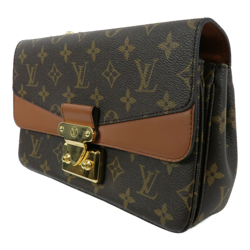 LOUIS VUITTON Monogram Marceau鏈帶肩背袋-2