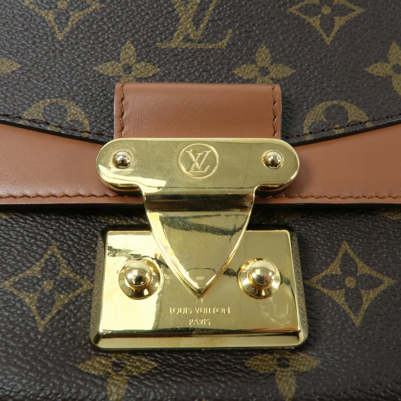 LOUIS VUITTON Monogram Marceau鏈帶肩背袋-6