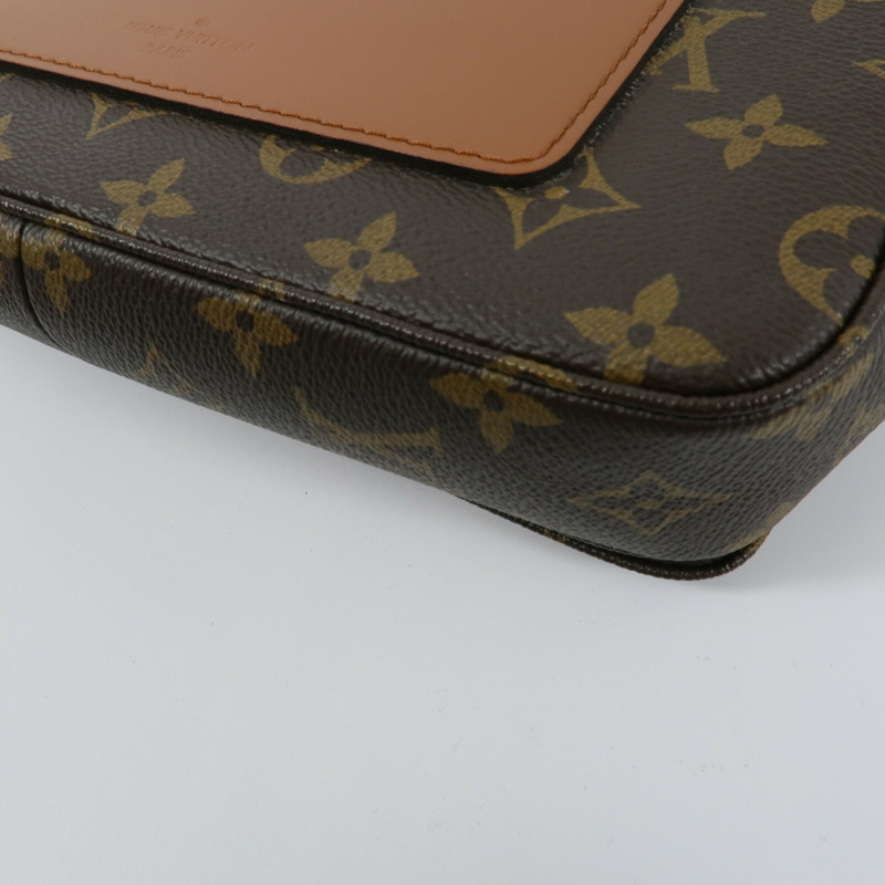 LOUIS VUITTON Monogram Marceau鏈帶肩背袋-13