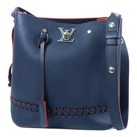 LOUIS VUITTON 牛皮皮革Lockme Bucket肩背袋