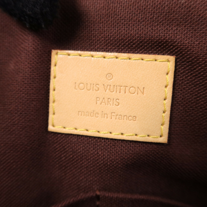 LOUIS VUITTON Monogram Turenne MM金扣手挽肩背兩用袋棕色-5