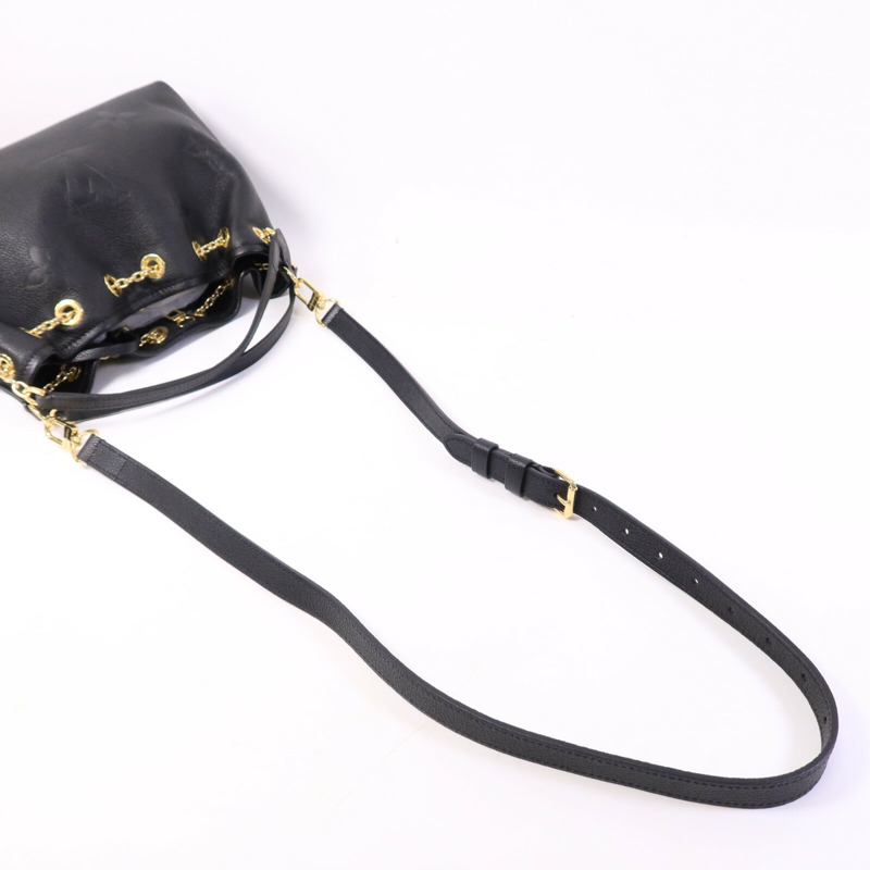 LOUIS VUITTON Monogram Empreinte Bundle金扣手挽肩背兩用袋-6