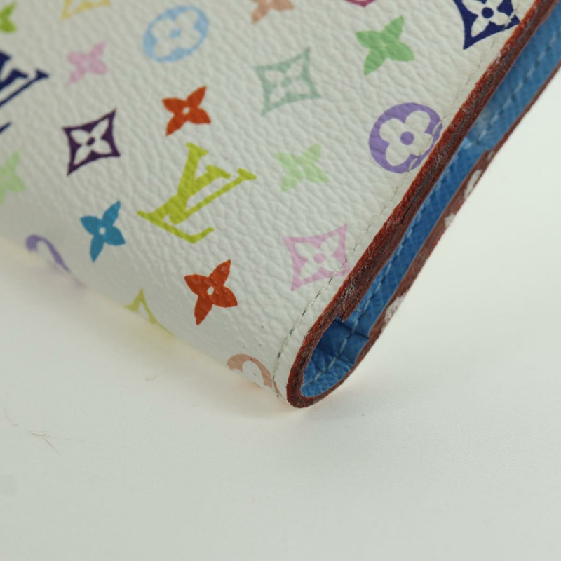 【日本直送】路易威登 Multicolor Portefeuille Insolite 白色皮夾 M93750 正品 YKZ751SAM-14