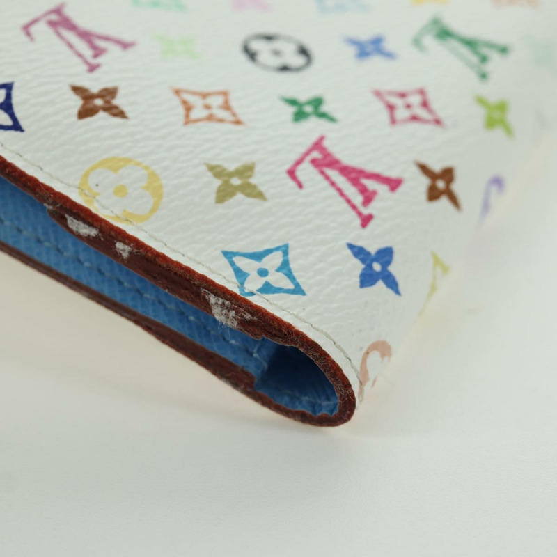 【日本直送】路易威登 Multicolor Portefeuille Insolite 白色皮夾 M93750 正品 YKZ751SAM-15