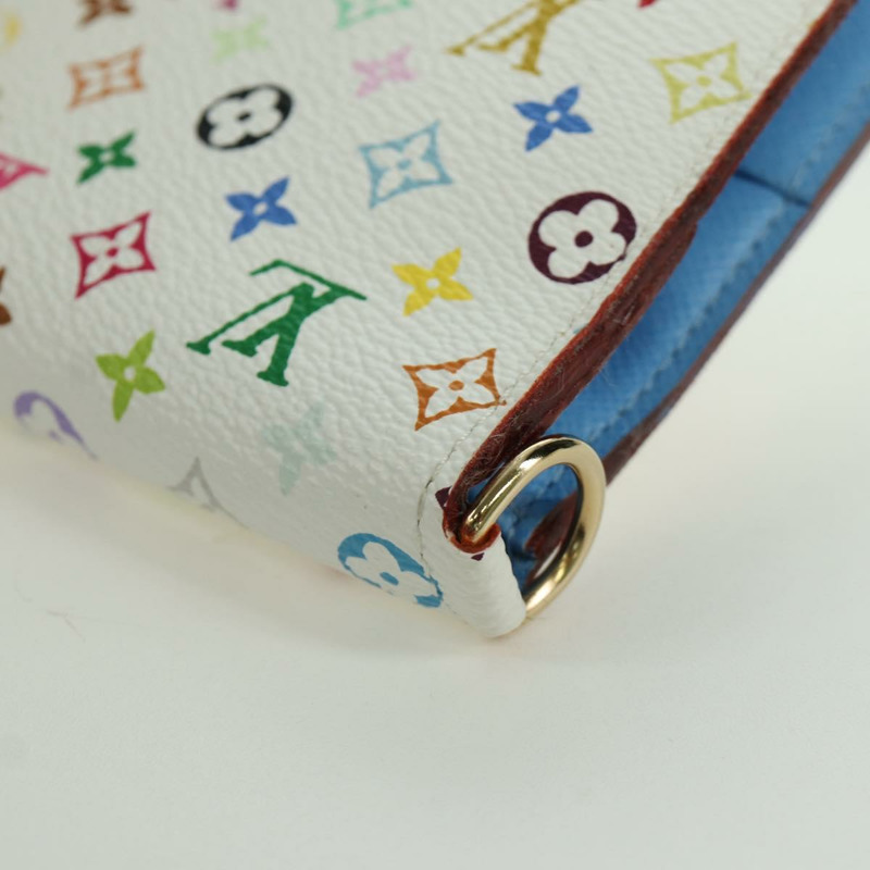 【日本直送】路易威登 Multicolor Portefeuille Insolite 白色皮夾 M93750 正品 YKZ751SAM-16