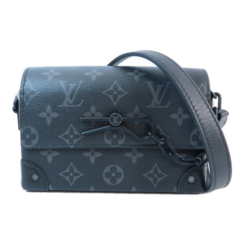 LOUIS VUITTON Monogram Eclipse Steamer Wearable Wallet肩背袋