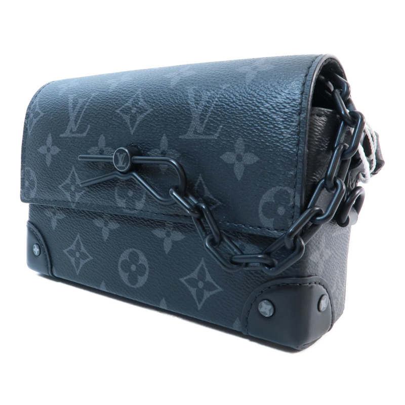 LOUIS VUITTON Monogram Eclipse Steamer Wearable Wallet肩背袋-3