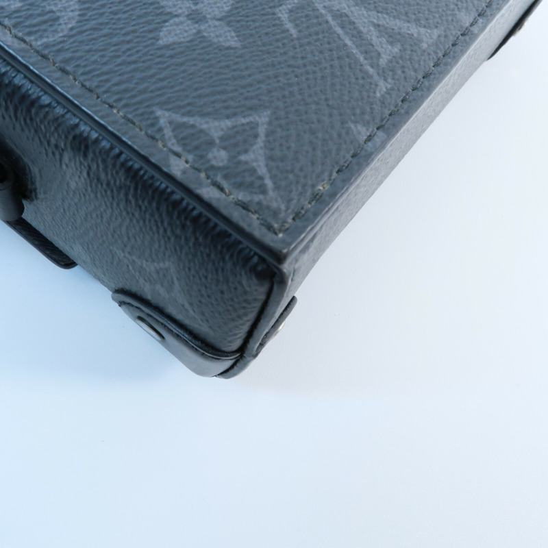 LOUIS VUITTON Monogram Eclipse Steamer Wearable Wallet肩背袋-12