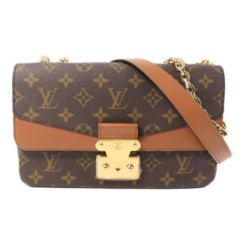 LOUIS VUITTON Monogram Marceau金扣鏈帶肩背袋