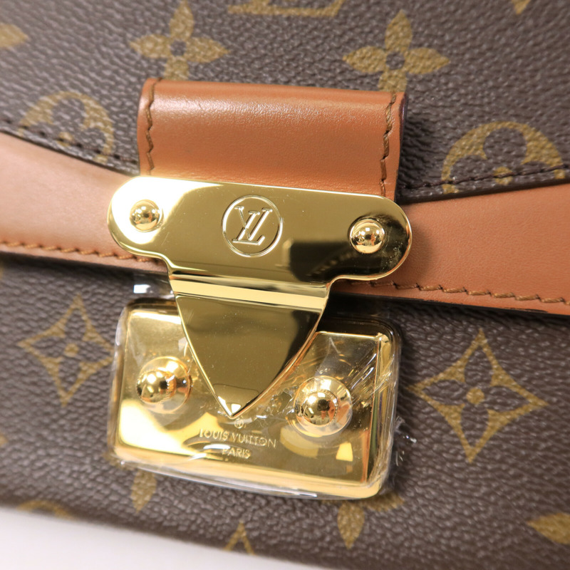 LOUIS VUITTON Monogram Marceau金扣鏈帶肩背袋-6