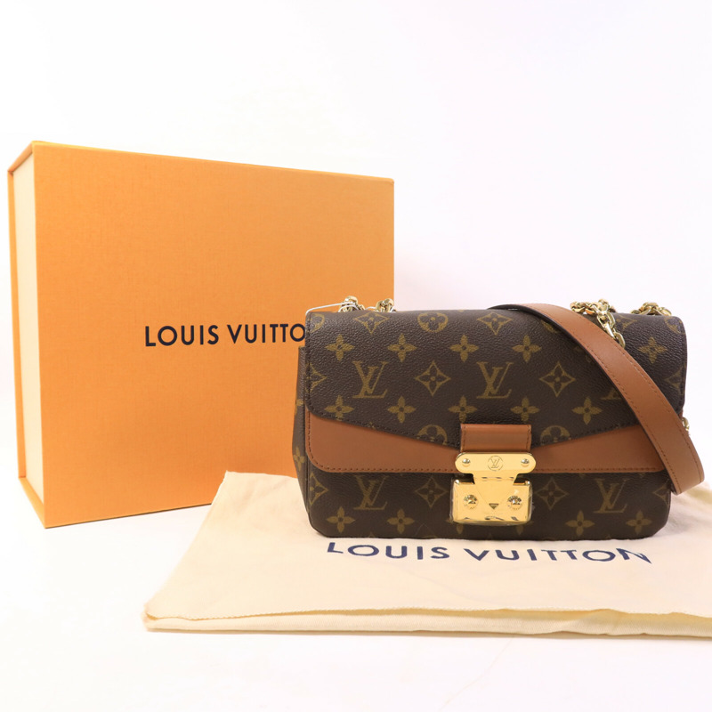 LOUIS VUITTON Monogram Marceau金扣鏈帶肩背袋-8
