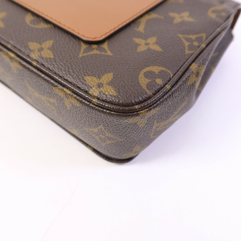 LOUIS VUITTON Monogram Marceau金扣鏈帶肩背袋-11