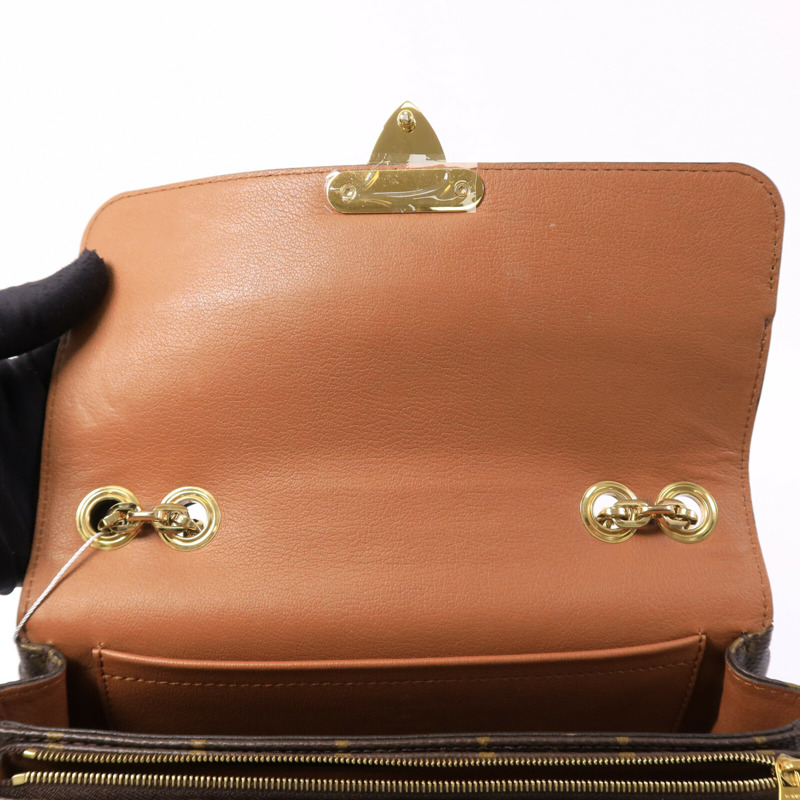 LOUIS VUITTON Monogram Marceau金扣鏈帶肩背袋-13