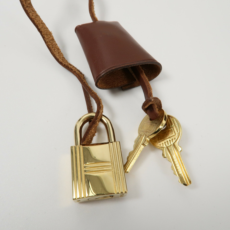 HERMES 帆布Herbag PM手挽肩背兩用袋Chocolat-8