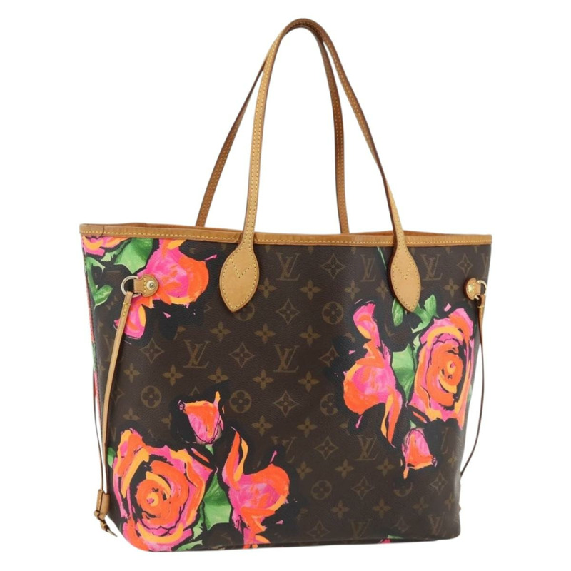 【日本直送】路易威登 Monogram Rose Neverfull MM 手提包 M48613 LV 正品 ka3394SAV-0
