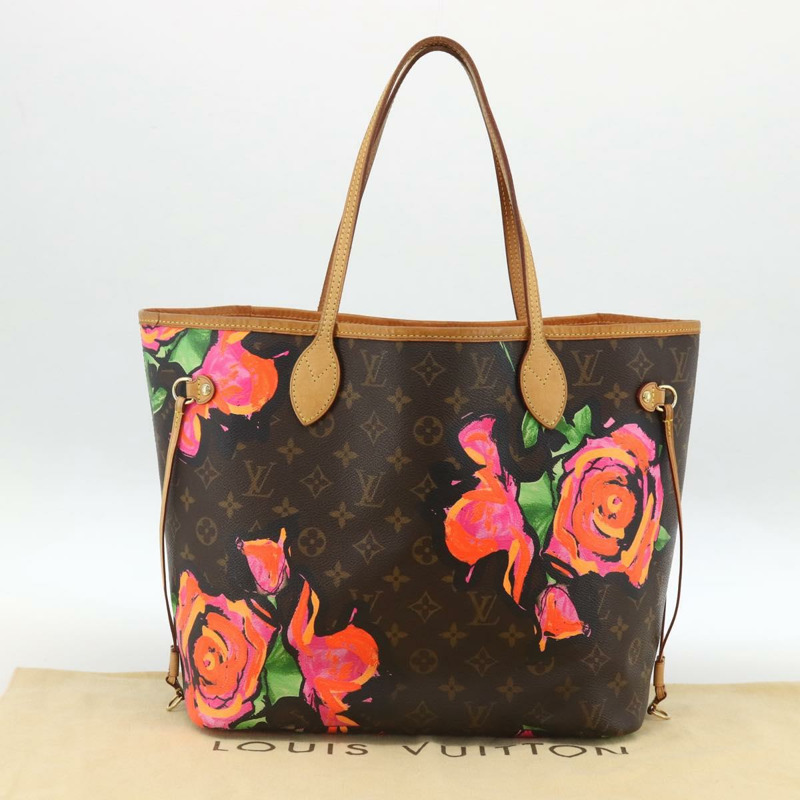 【日本直送】路易威登 Monogram Rose Neverfull MM 手提包 M48613 LV 正品 ka3394SAV-11