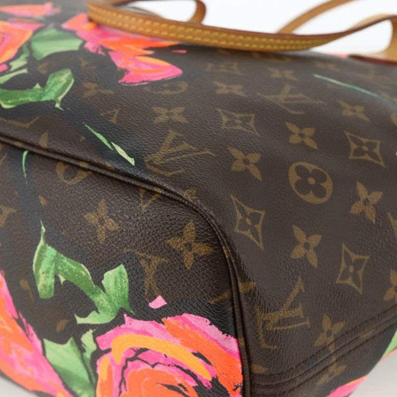 【日本直送】路易威登 Monogram Rose Neverfull MM 手提包 M48613 LV 正品 ka3394SAV-14