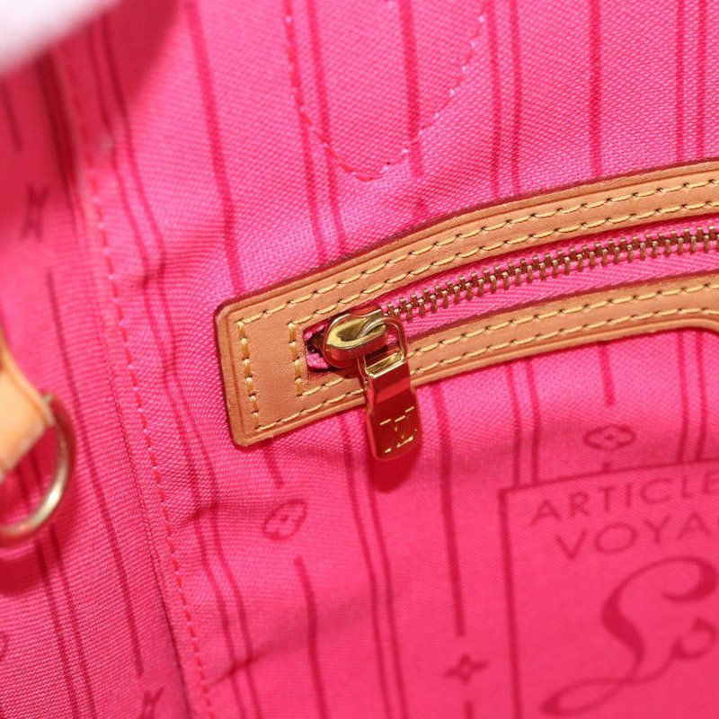 【日本直送】路易威登 Monogram Rose Neverfull MM 手提包 M48613 LV 正品 ka3394SAV-19