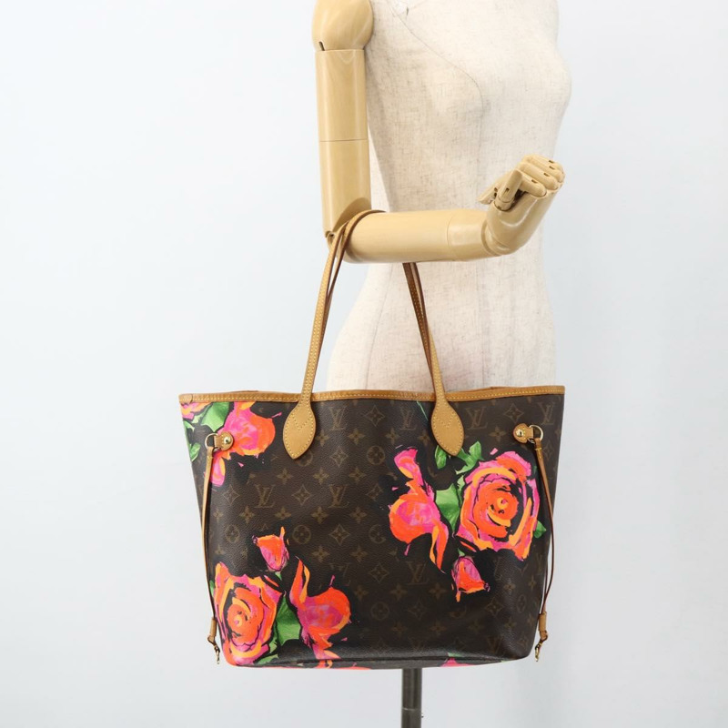 【日本直送】路易威登 Monogram Rose Neverfull MM 手提包 M48613 LV 正品 ka3394SAV-21