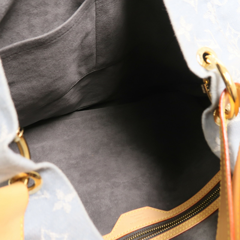 LOUIS VUITTON Monogram Denim Daily GM肩背袋-4