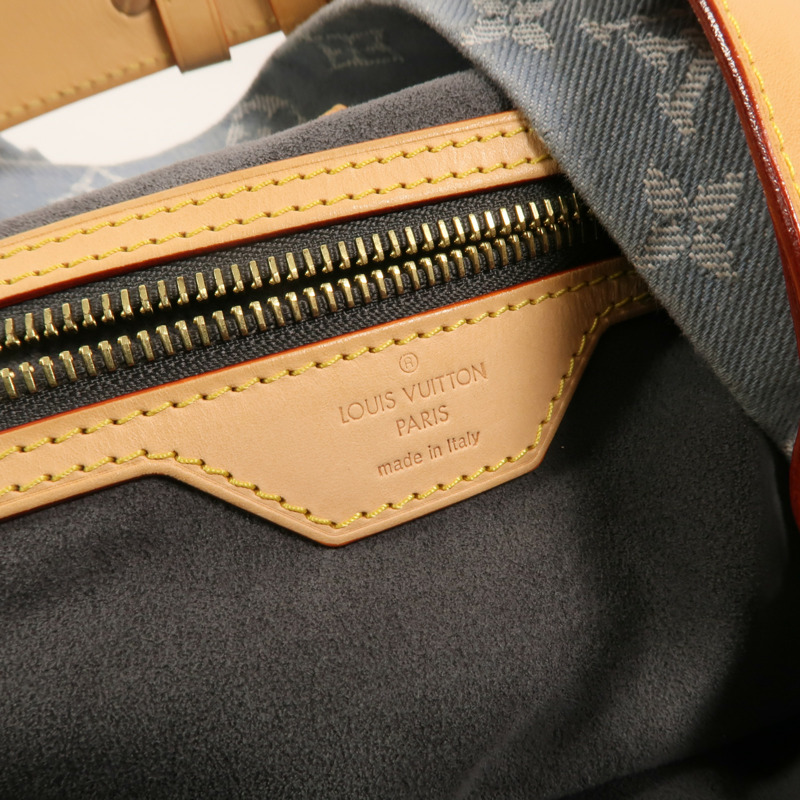 LOUIS VUITTON Monogram Denim Daily GM肩背袋-5