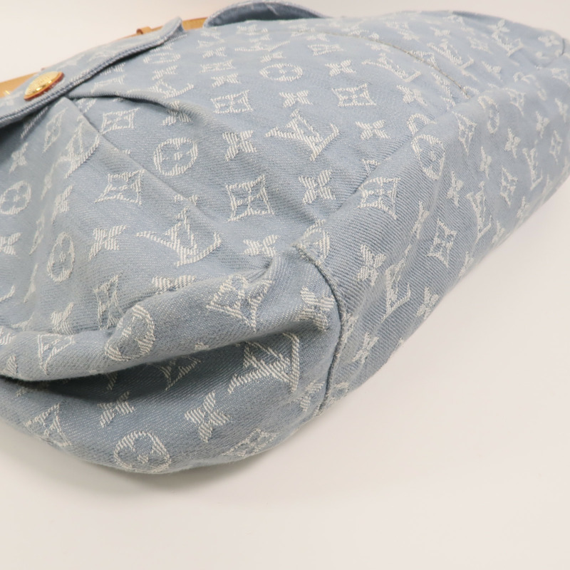 LOUIS VUITTON Monogram Denim Daily GM肩背袋-9
