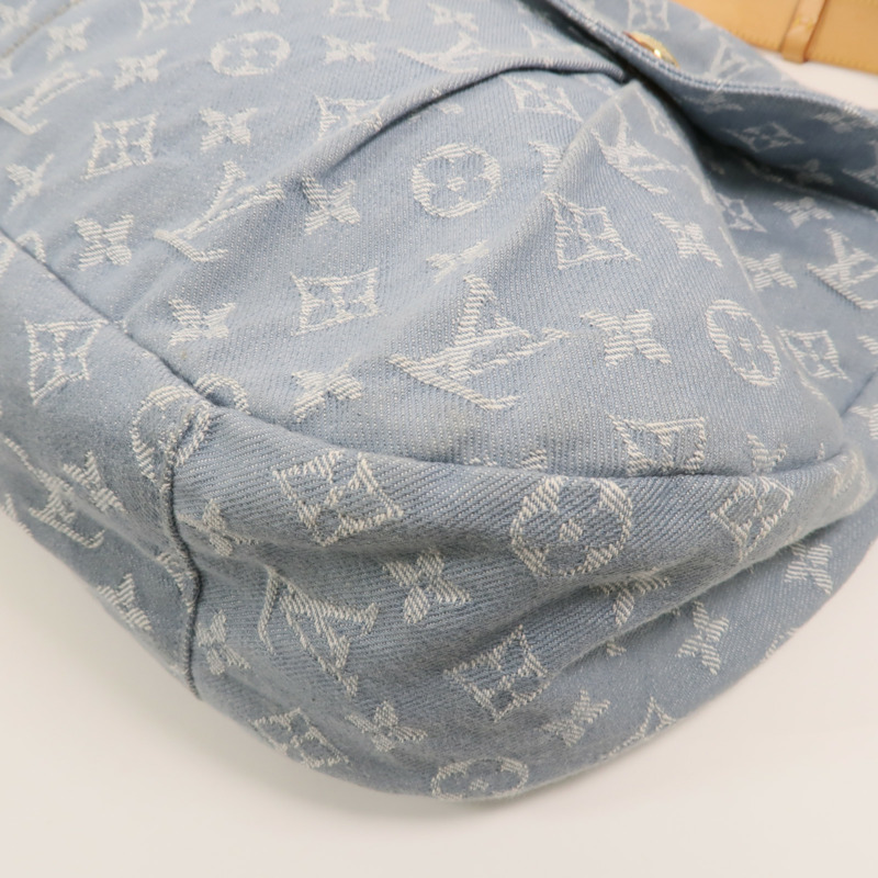 LOUIS VUITTON Monogram Denim Daily GM肩背袋-10