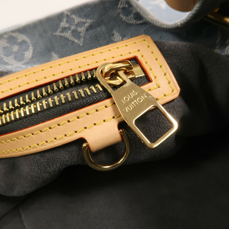 LOUIS VUITTON Monogram Denim Daily GM肩背袋-15