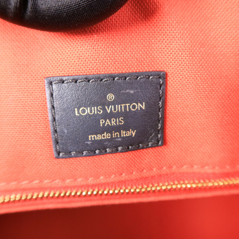 LOUIS VUITTON Monogram Giant OnTheGo GM金扣手挽肩背兩用袋-5