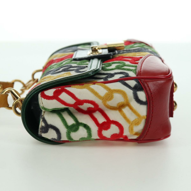 【日本直送】路易威登 Monogram 天鵝絨鏈條 Dolly Pochette 手提包 M95208 正品 SW2287SM-2