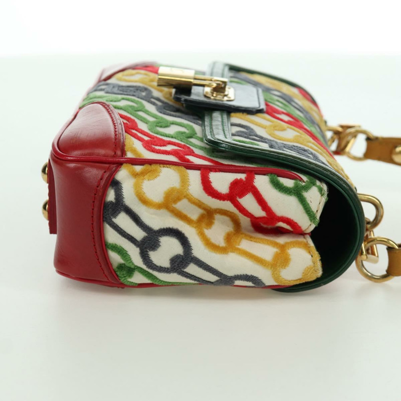 【日本直送】路易威登 Monogram 天鵝絨鏈條 Dolly Pochette 手提包 M95208 正品 SW2287SM-3