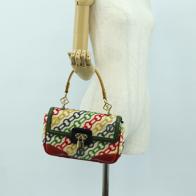 【日本直送】路易威登 Monogram 天鵝絨鏈條 Dolly Pochette 手提包 M95208 正品 SW2287SM-21