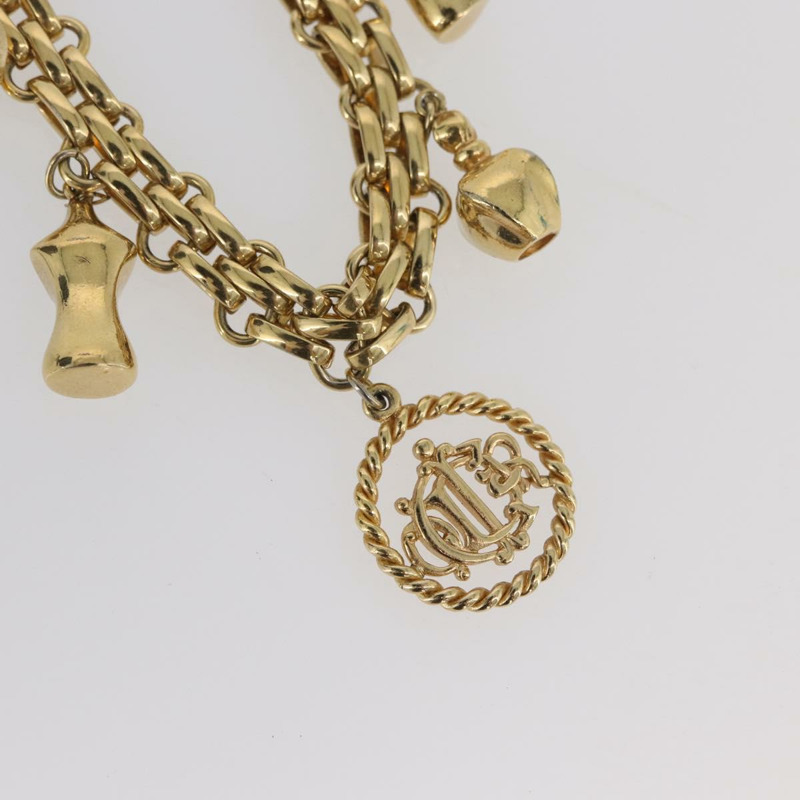 【日本直送】Christian Dior 項鍊 金屬金 Auth BAZ515V-2