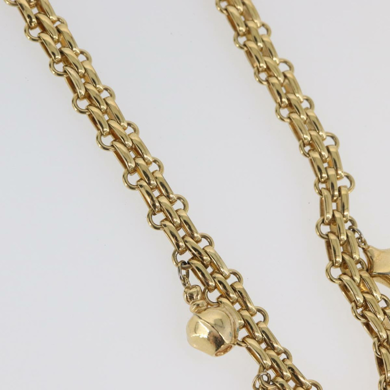 【日本直送】Christian Dior 項鍊 金屬金 Auth BAZ515V-4