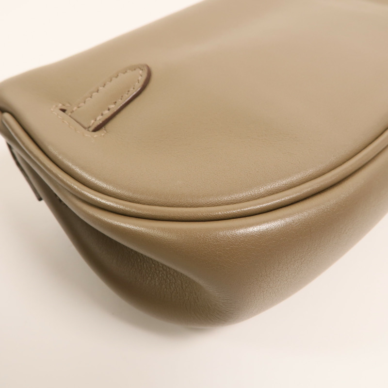 HERMES Swift皮革Kelly Moove肩背袋Etoupe-16