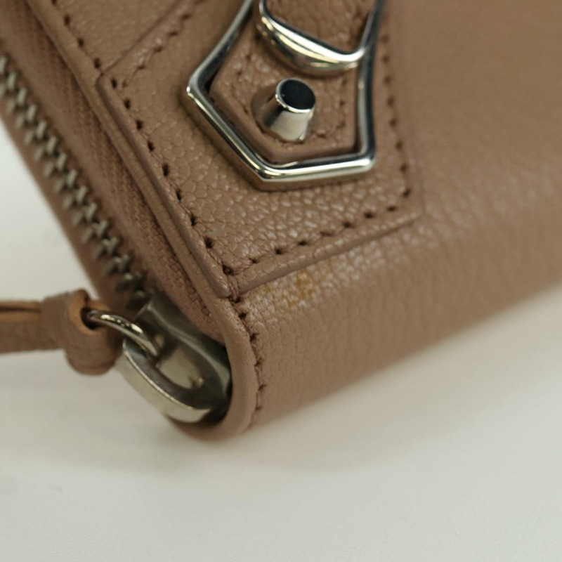 【日本直送】巴黎世家 (BALENCIAGA) Continental 長錢包，真皮材質，粉紅色/銀色，貨號 390187，正品 SW2300M-6