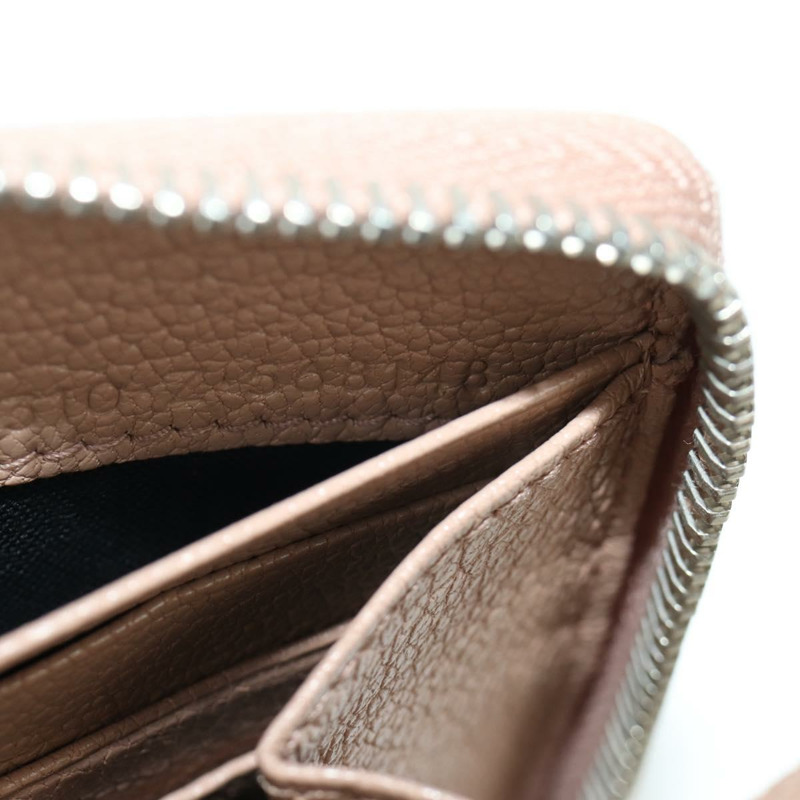 【日本直送】巴黎世家 (BALENCIAGA) Continental 長錢包，真皮材質，粉紅色/銀色，貨號 390187，正品 SW2300M-10