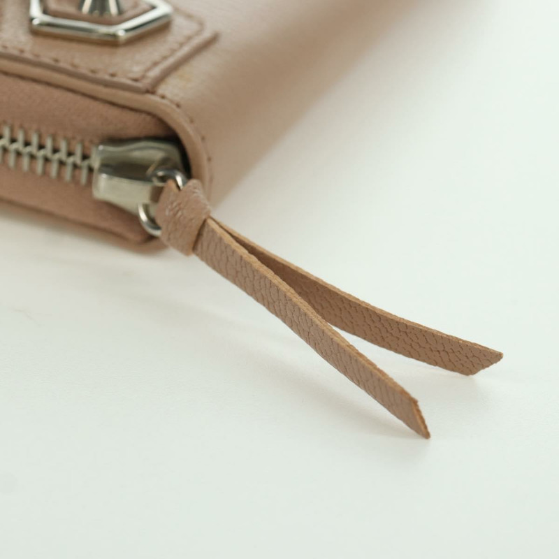 【日本直送】巴黎世家 (BALENCIAGA) Continental 長錢包，真皮材質，粉紅色/銀色，貨號 390187，正品 SW2300M-18