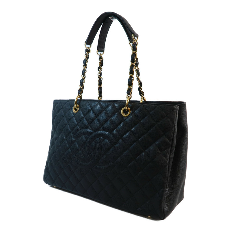 CHANEL 牛皮皮革GST Grand Shopping Tote Bag鏈帶手挽袋-2