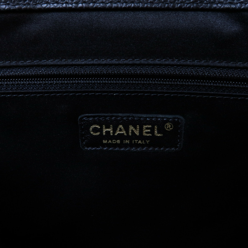 CHANEL 牛皮皮革GST Grand Shopping Tote Bag鏈帶手挽袋-6