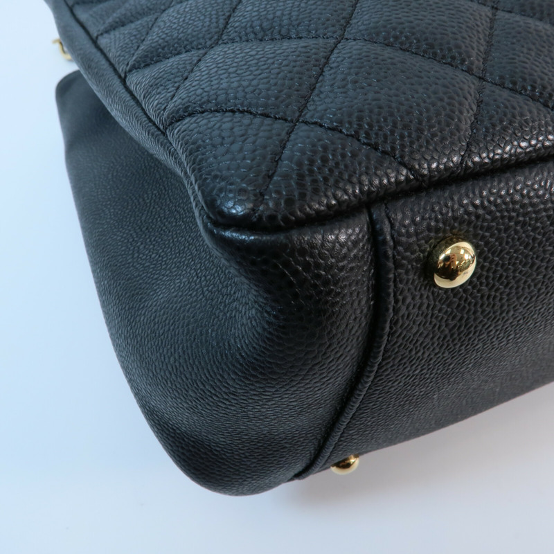 CHANEL 牛皮皮革GST Grand Shopping Tote Bag鏈帶手挽袋-11