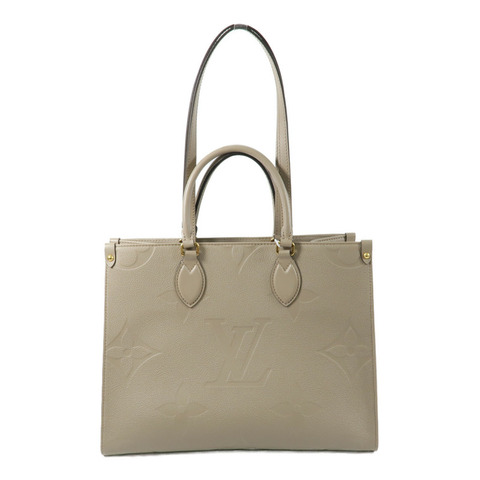 LOUIS VUITTON Monogram Empreinte On The Go MM手挽肩背兩用袋