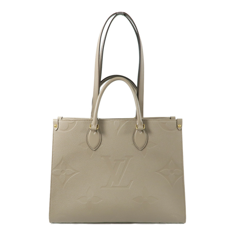LOUIS VUITTON Monogram Empreinte On The Go MM手挽肩背兩用袋-1