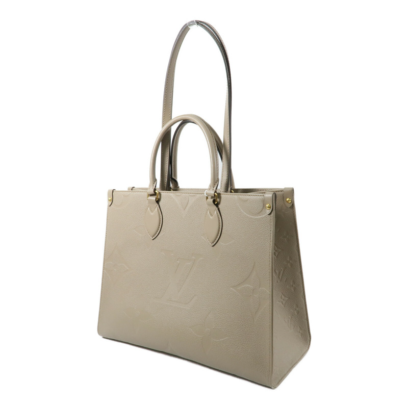 LOUIS VUITTON Monogram Empreinte On The Go MM手挽肩背兩用袋-2