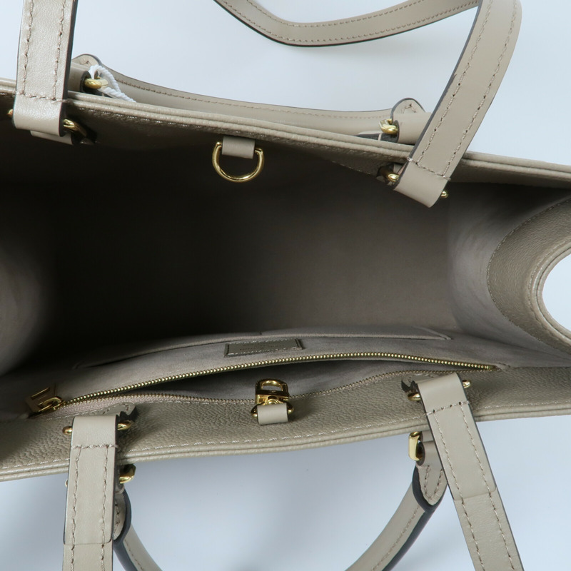 LOUIS VUITTON Monogram Empreinte On The Go MM手挽肩背兩用袋-4